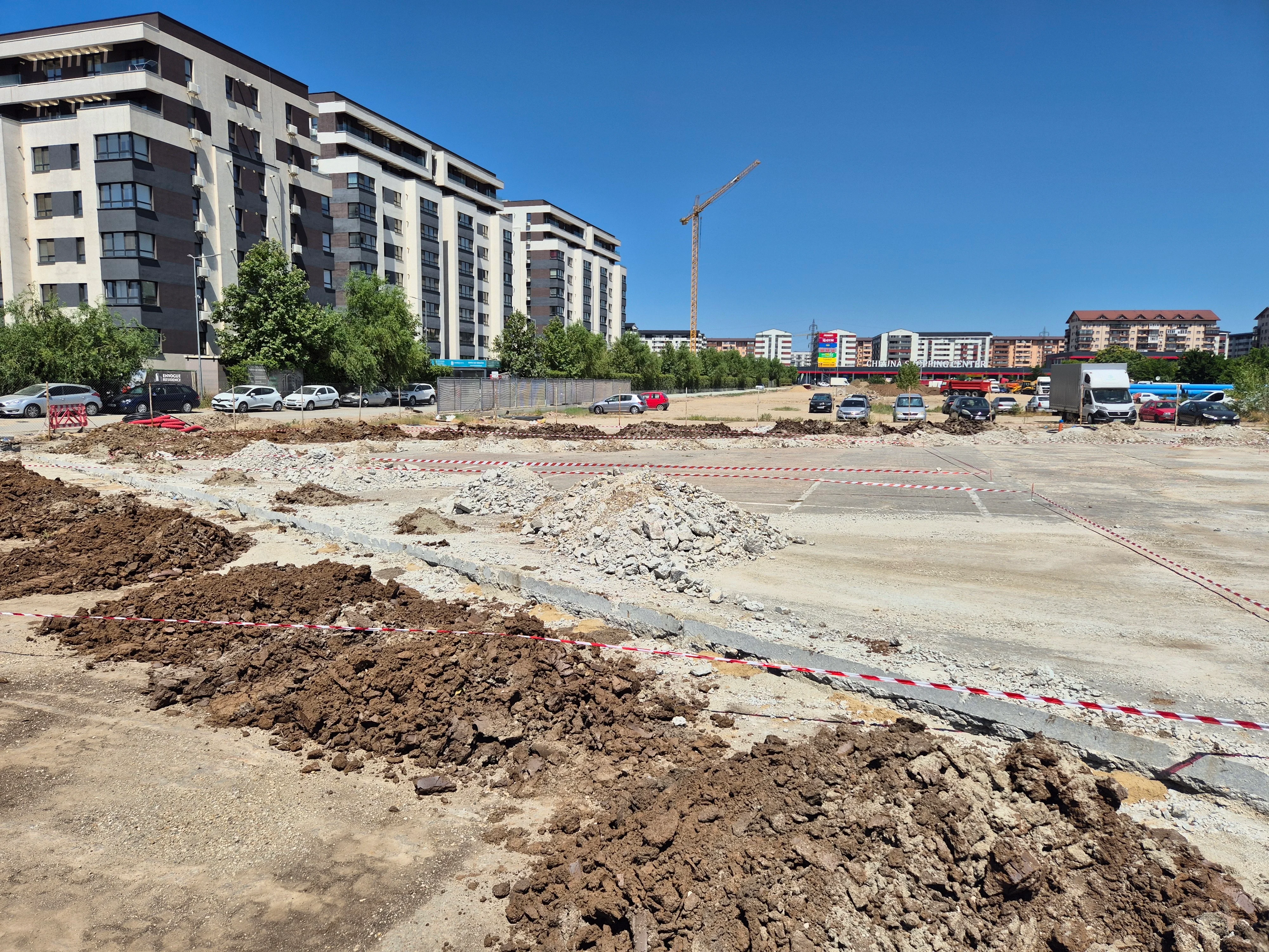 Zona terenurilor premium cu iluminare LED